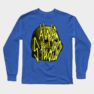 AWS Studio - clown yellow Long Sleeve T-Shirt